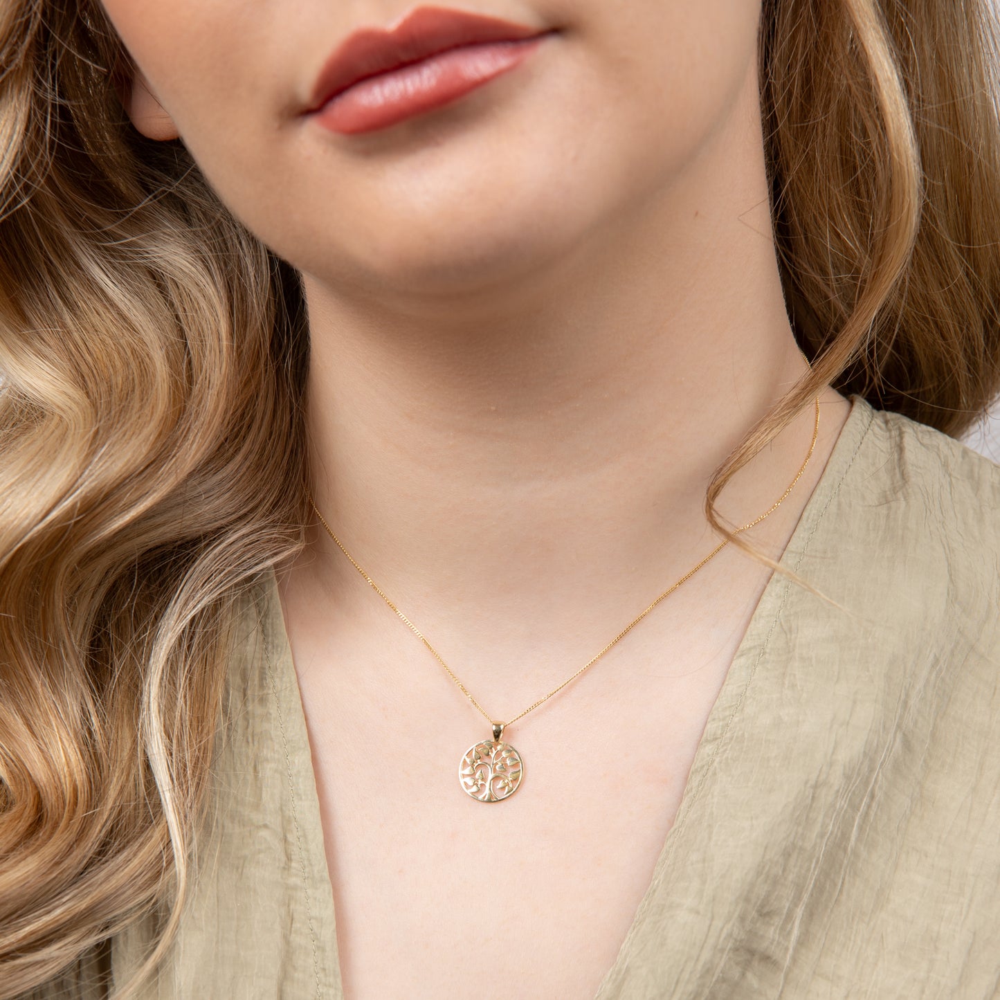 9ct Gold Tree of Life Pendant