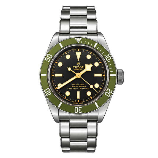Tudor Black Bay Harrods Edition 79230G green bezel watch