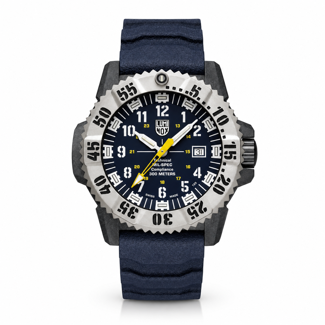 Luminox MIL-SPEC XL.3355.SET 46mm military watch with blue dial