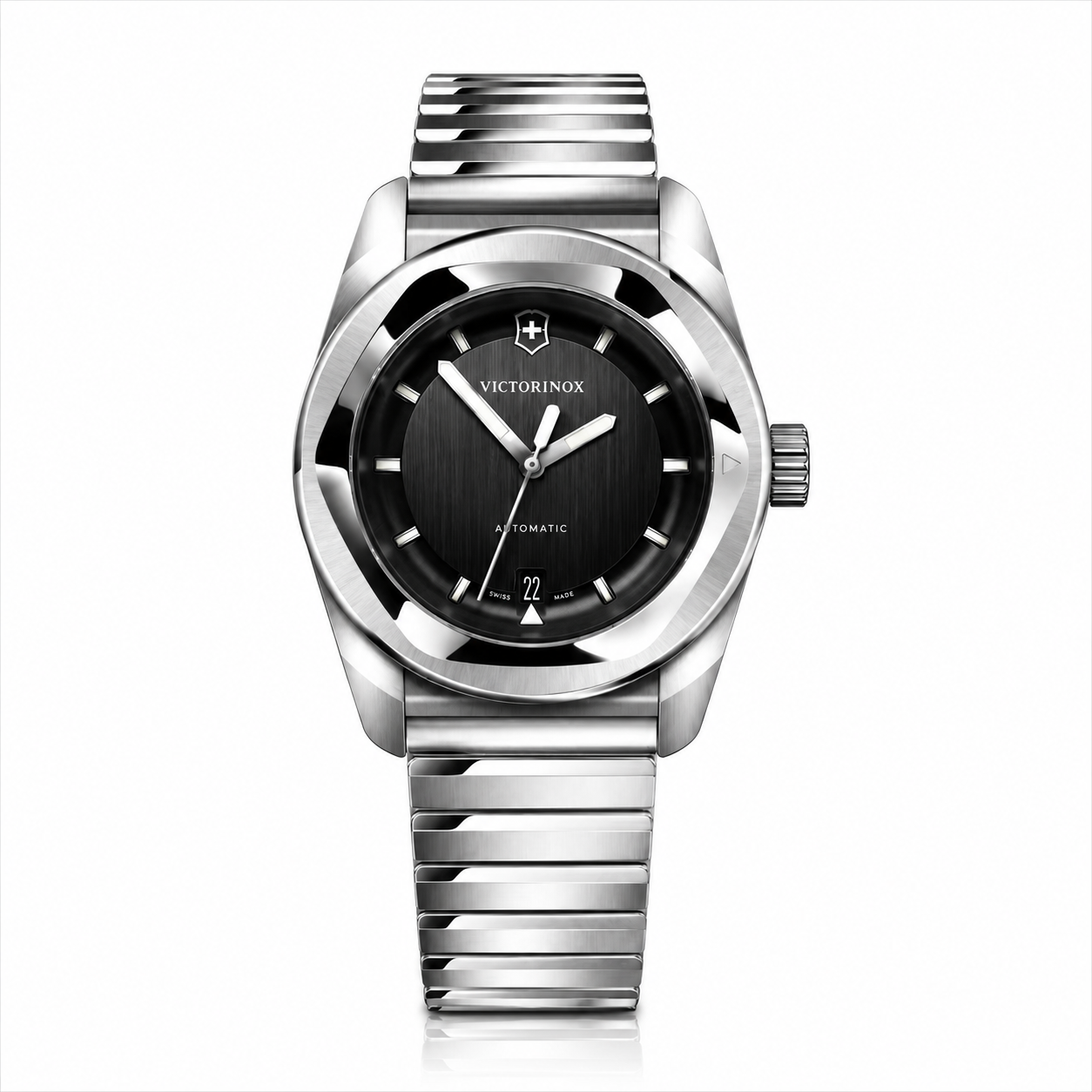 Victorinox Concept One Automatic 242059 39mm stainless steel Swiss automatic watch with black dial