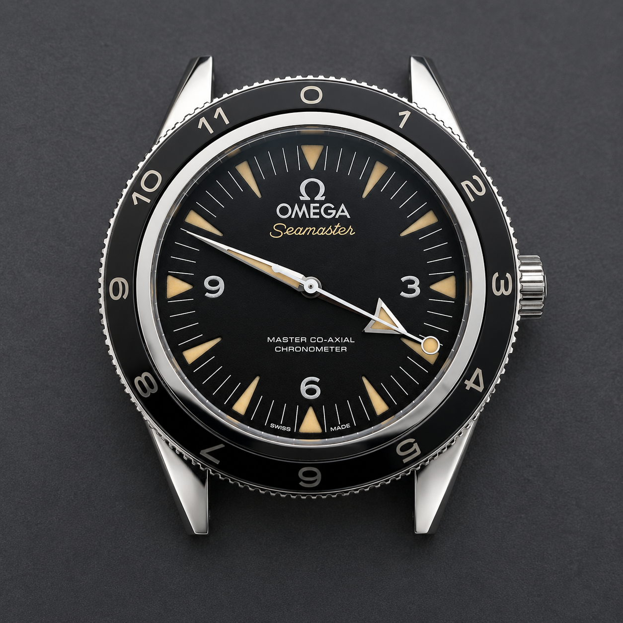 Omega Seamaster 300 SPECTRE Limited Edition serviced by the Omega Certified workshop at Marcus Tempus