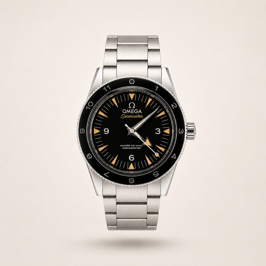 Omega Seamaster 300 SPECTRE Limited Edition serviced by the Omega Certified workshop at Marcus Tempus