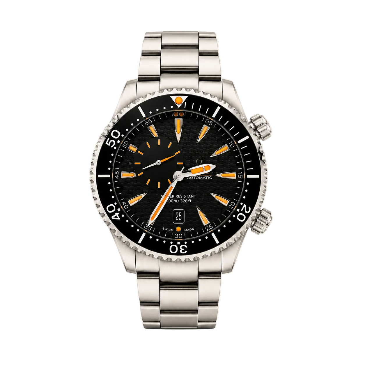Oris Divers Small Second Date Automatic – Stainless Steel | Black Dial | Ref. 743 7609 8454