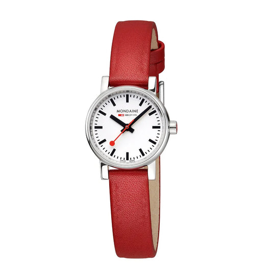 evo2 Red vegan grape leather, 26 mm