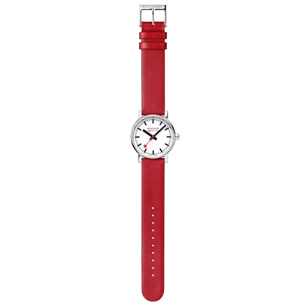 evo2 Red vegan grape leather, 35 mm
