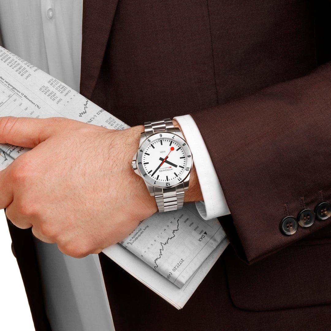 Numeri Stainless steel, 42 mm