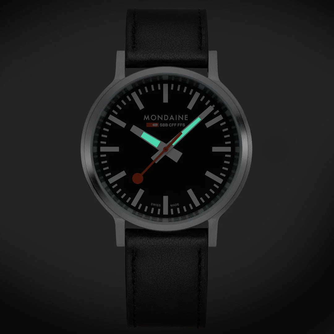 stop2go Vegan Grape Leather, 41 mm