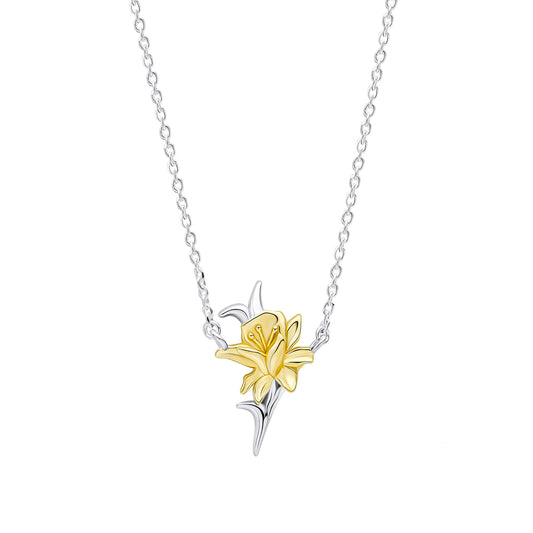 Laura Ashley Heritage Daffodil Necklace