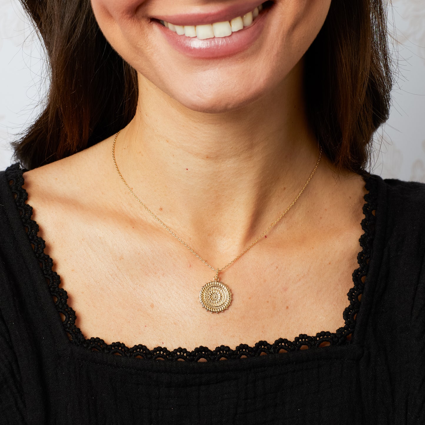 Laura Ashley Katya Sunflowers Necklace