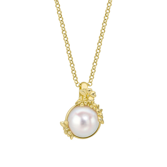 Laura Ashley Ickleford Tulips Freshwater Pearl Necklace