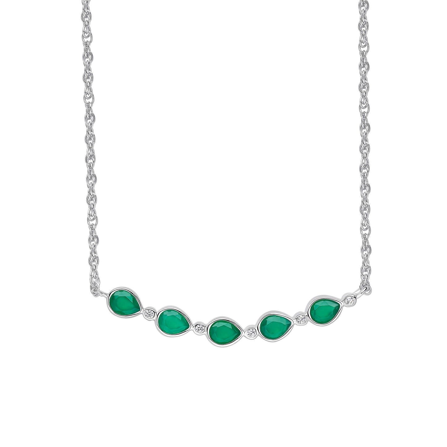 Laura Ashley Thornage Flowers Necklace