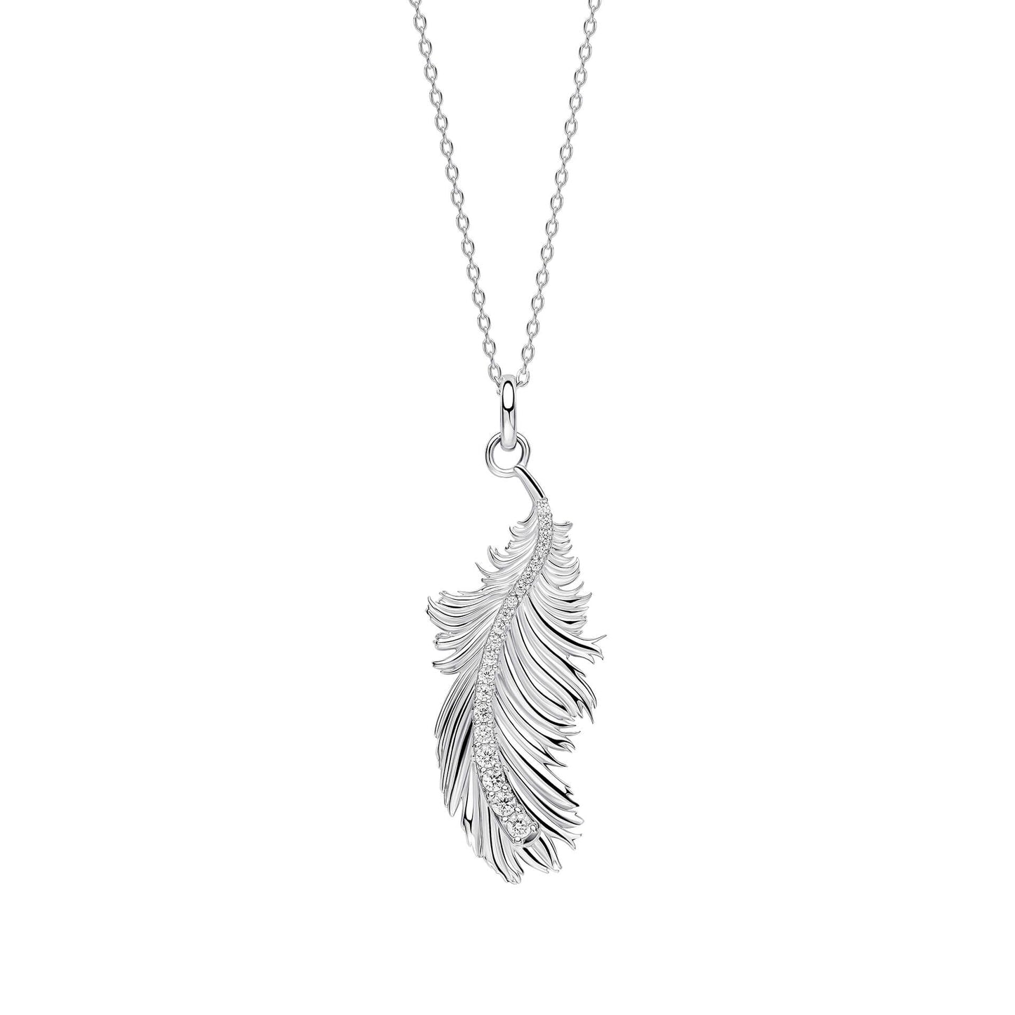 Laura Ashley Plume Feather Necklace
