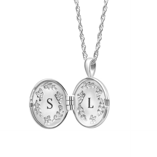 Blue Birds Locket