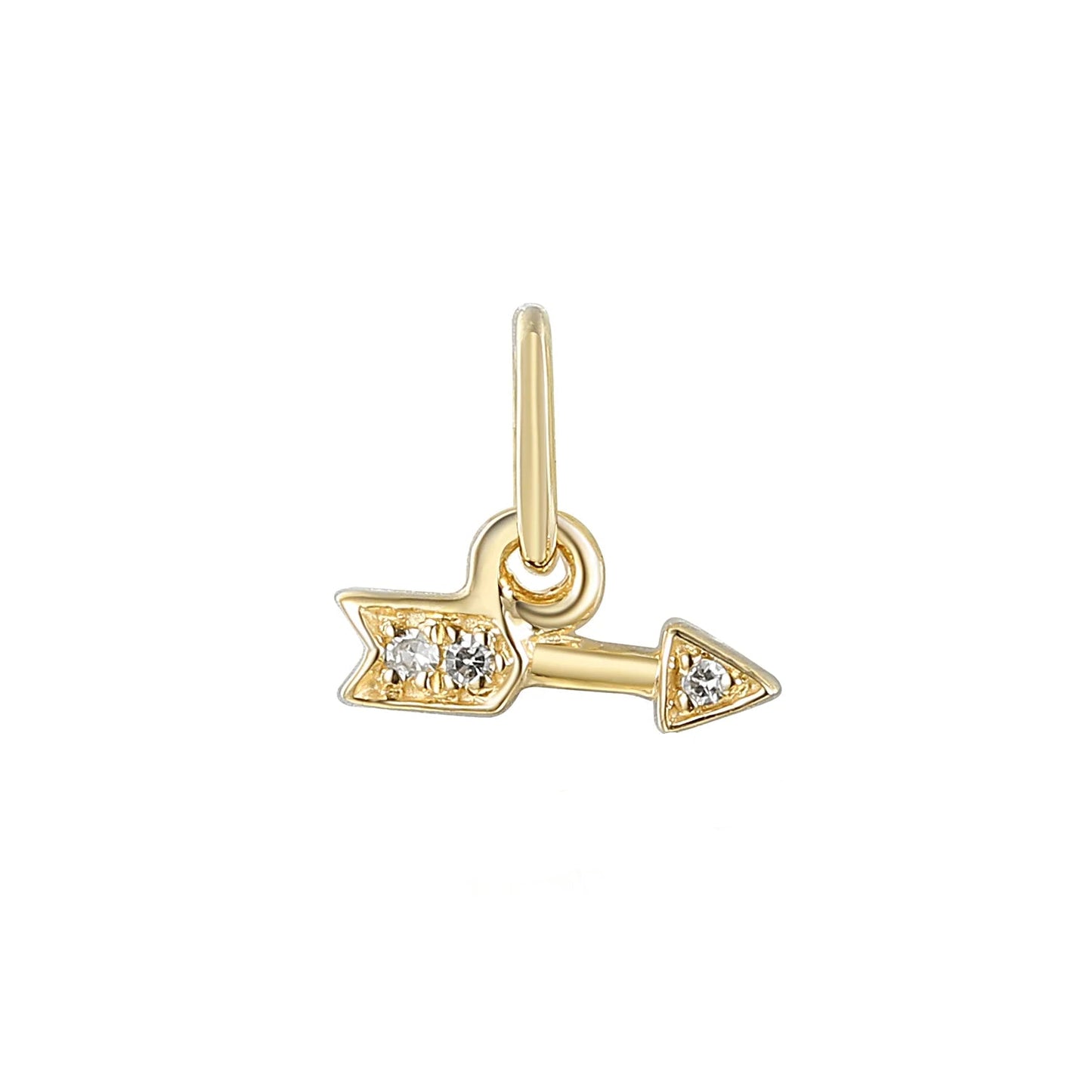 Diamond Arrow Charm
