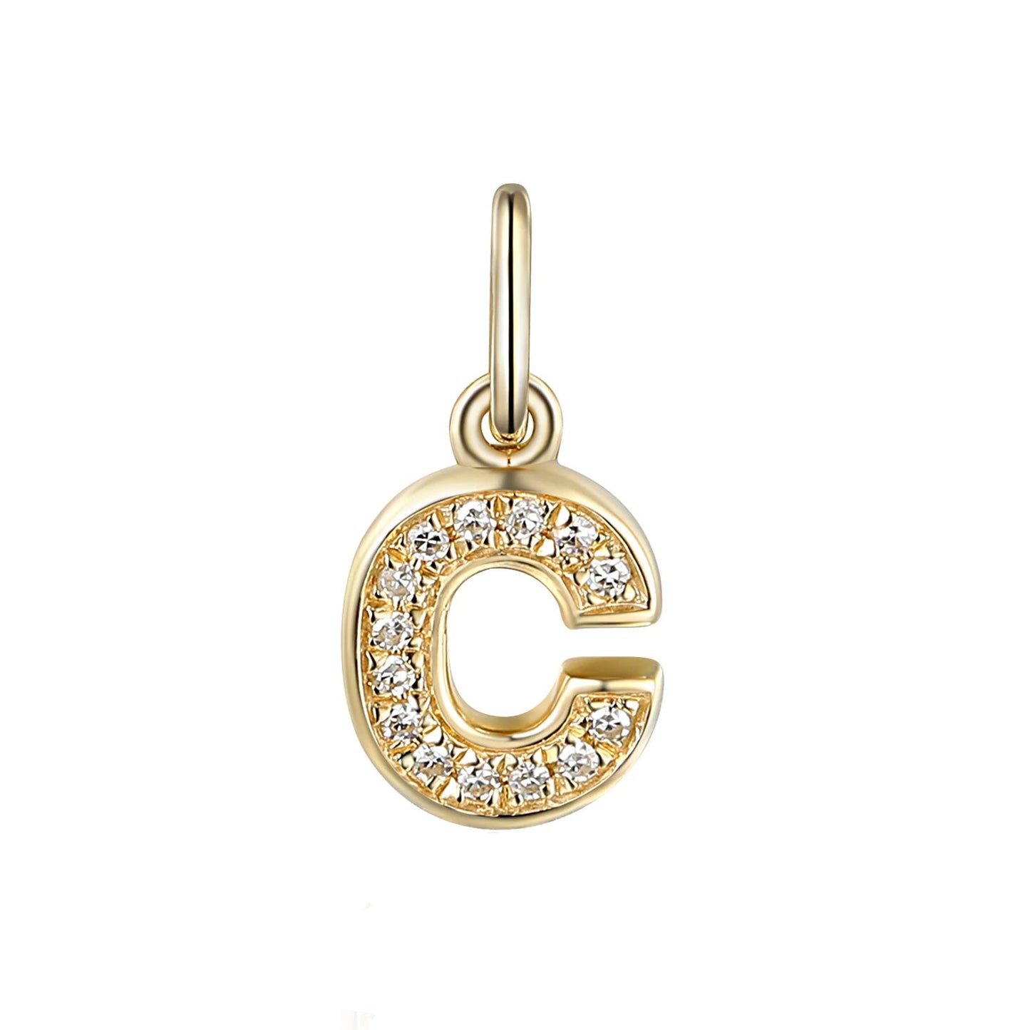Diamond Initial Charm