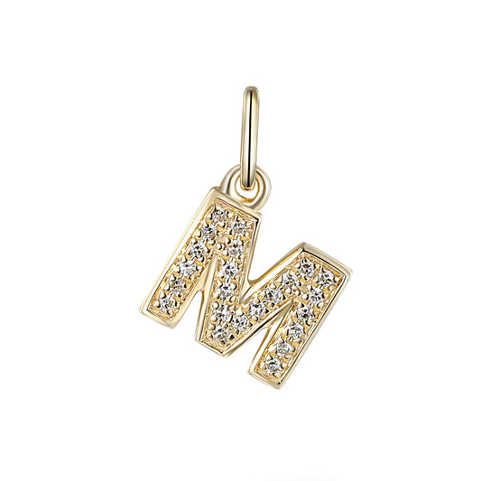 Diamond Initial Charm