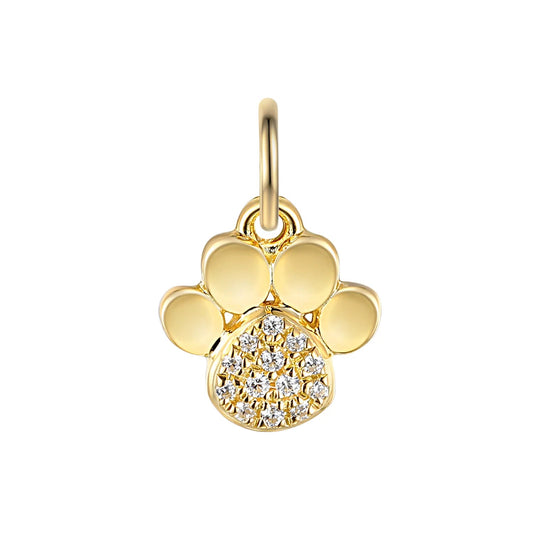 Diamond Paw Charm