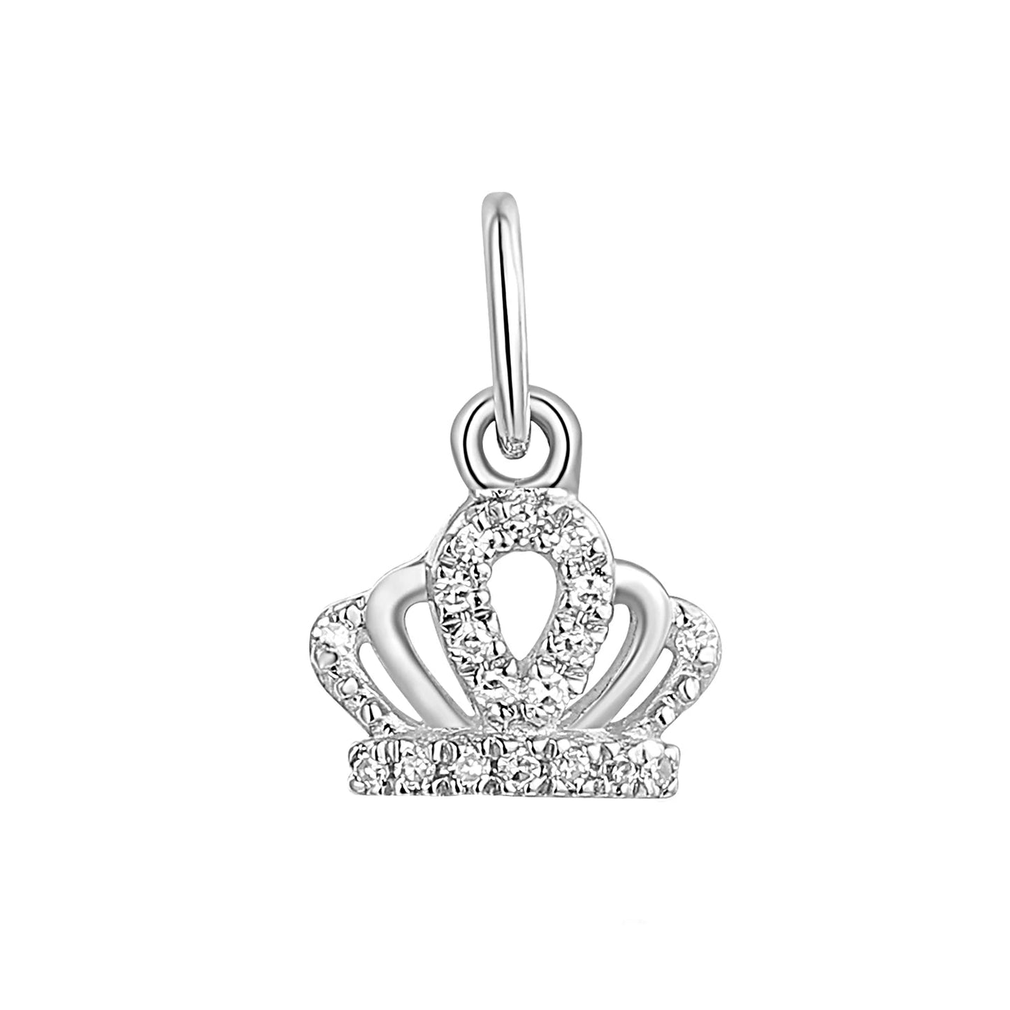 Diamond Crown Charm