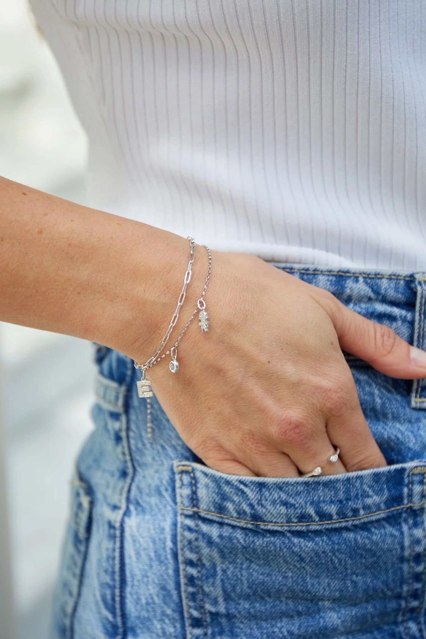 Diamond Envelope Charm