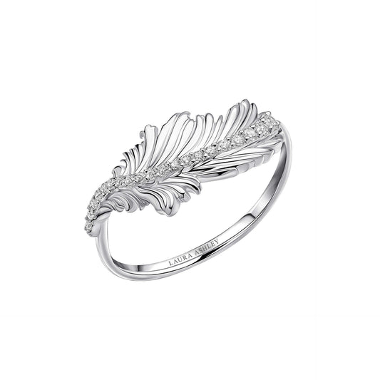 Laura Ashley Plume Feather Ring