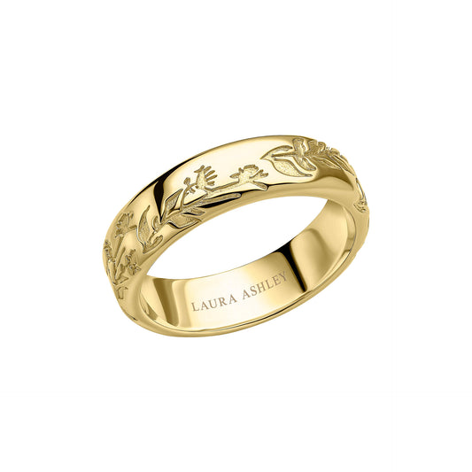 Laura Ashley Farlington Flowers Band Ring