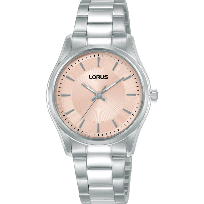 Lorus Women’s Clear-cut Classic Soft pink