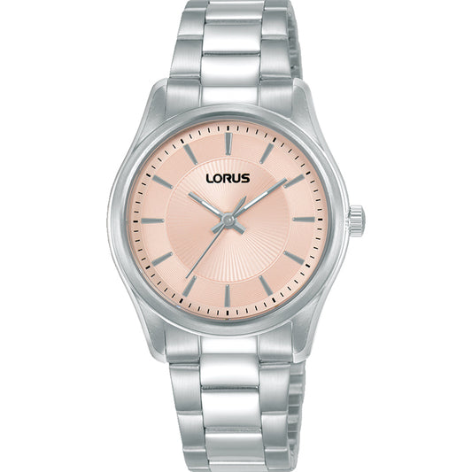 Lorus Women’s Clear-cut Classic Soft pink