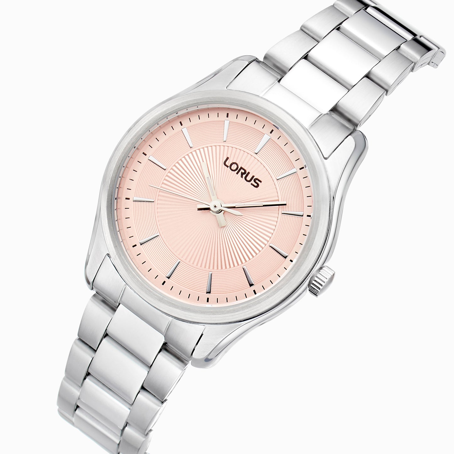 Lorus Women’s Clear-cut Classic Soft pink