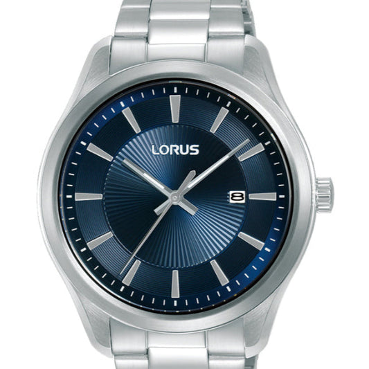 Lorus Men’s Clear-cut Classic Blue