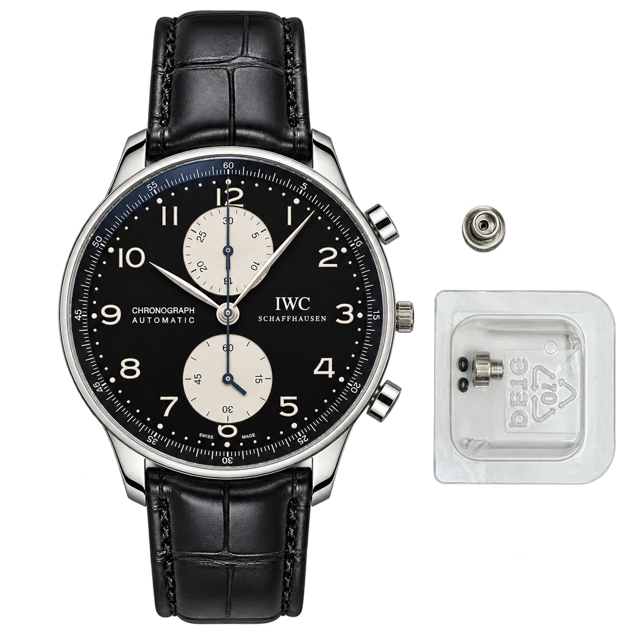 IWC Portugieser Chronograph — Crown Replacement 