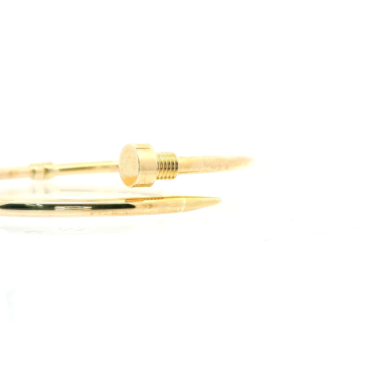 9ct Gold Nail Bangle