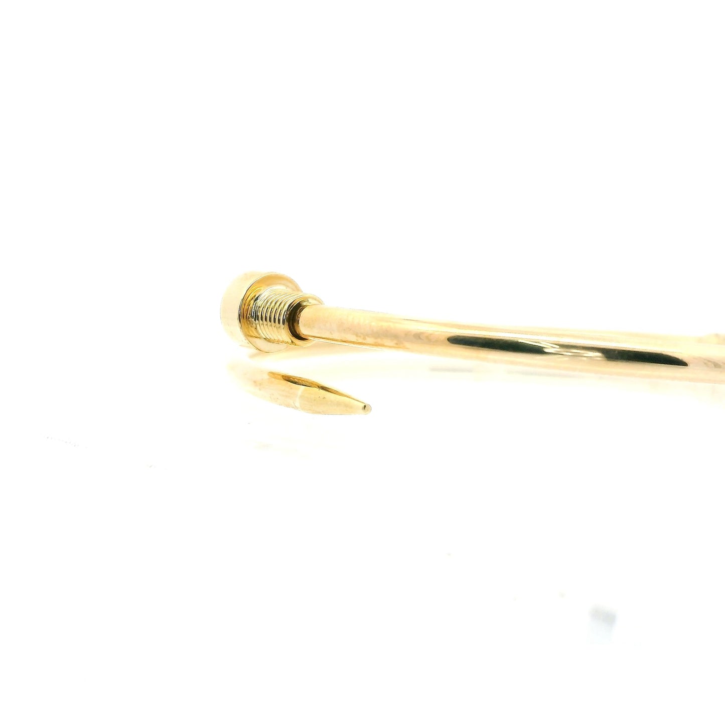9ct Gold Nail Bangle