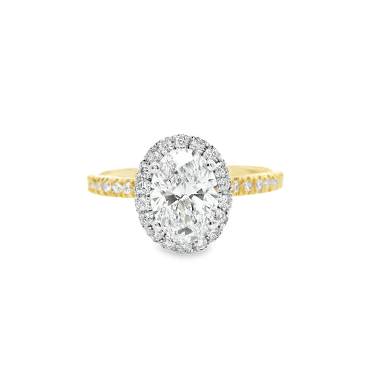 18ct Gold 1ct Laboratory Grown Diamond Ring