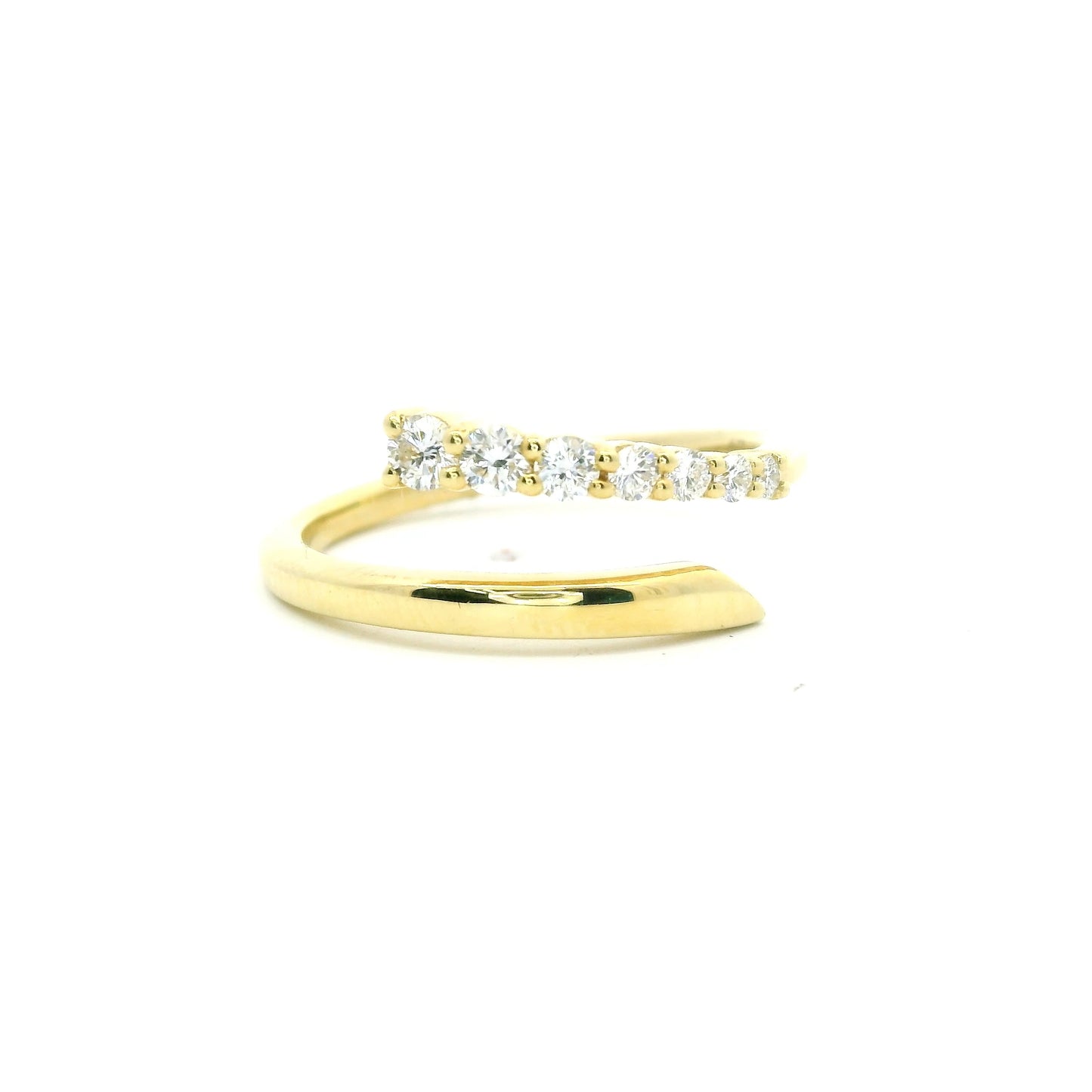 9ct Gold Ring with Laboratory Grown Diamonds