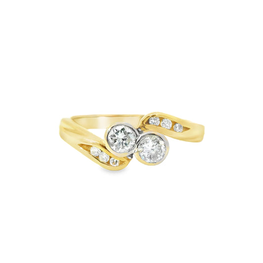 18ct Gold Ring with Diamonds