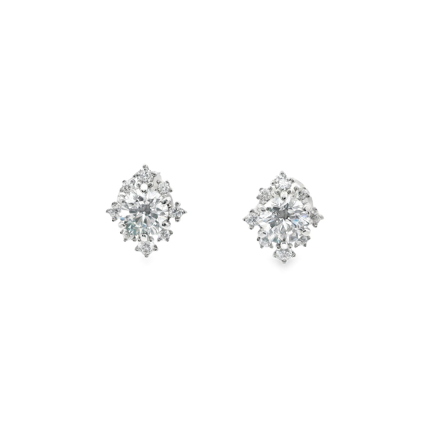 Silver Set Earrings with Necklace - End of line sale