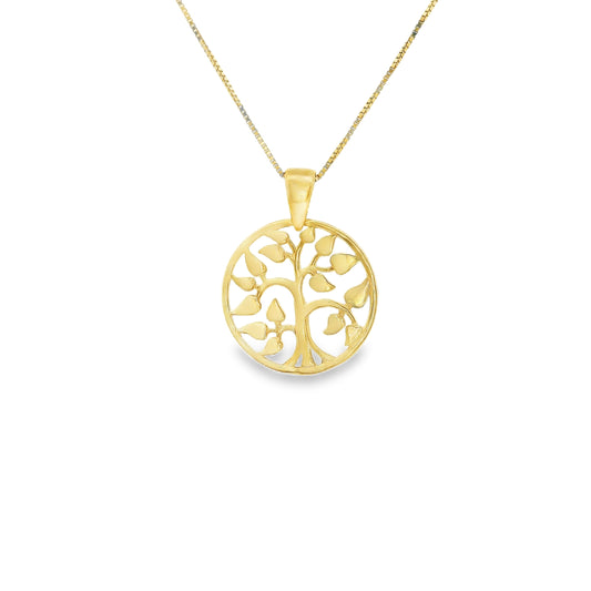 9ct Gold Tree of Life Pendant