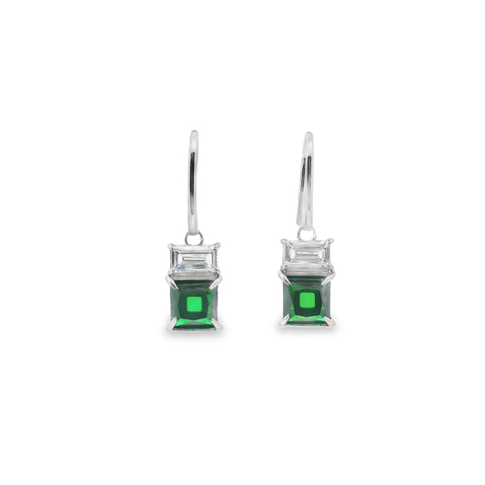 Toi et Moi Drop Earrings
