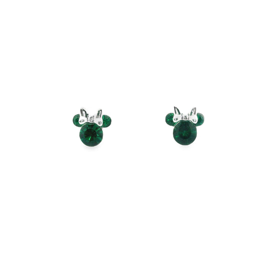 Disney Minnie Mouse Earrings Birthstone Collection - Kids