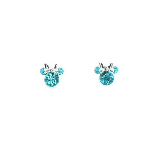 Disney Minnie Mouse Earrings Birthstone Collection - Kids