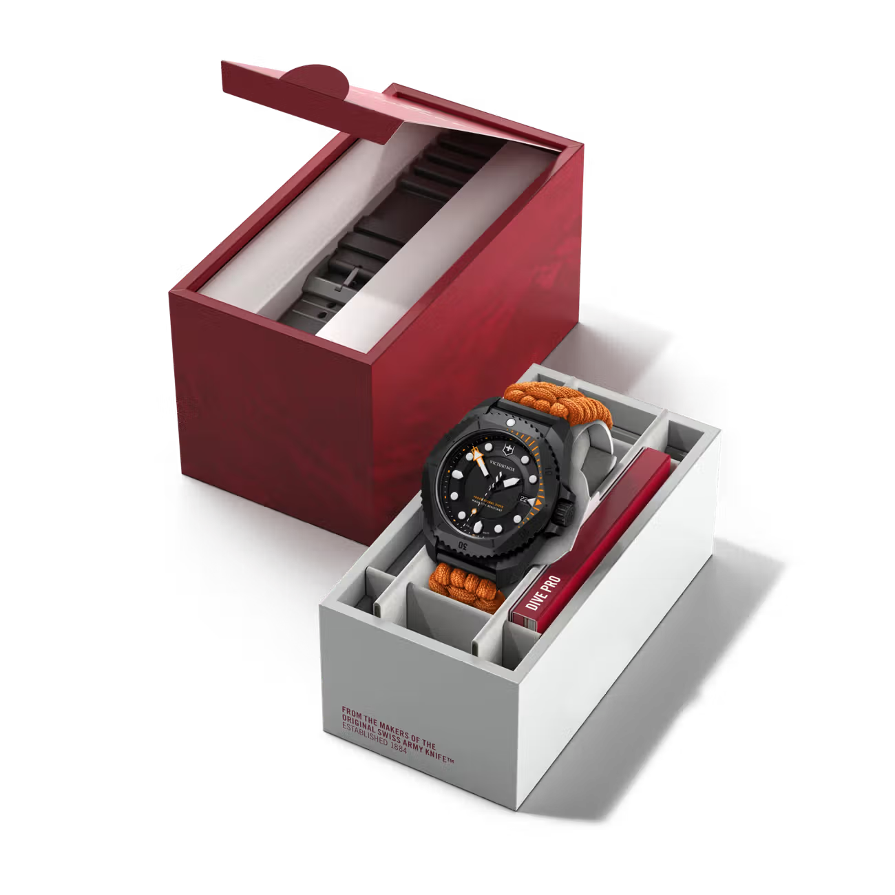Victorinox 242069.1 Dive Pro Quartz ISO 6425 professional dive watch with 300m water resistance