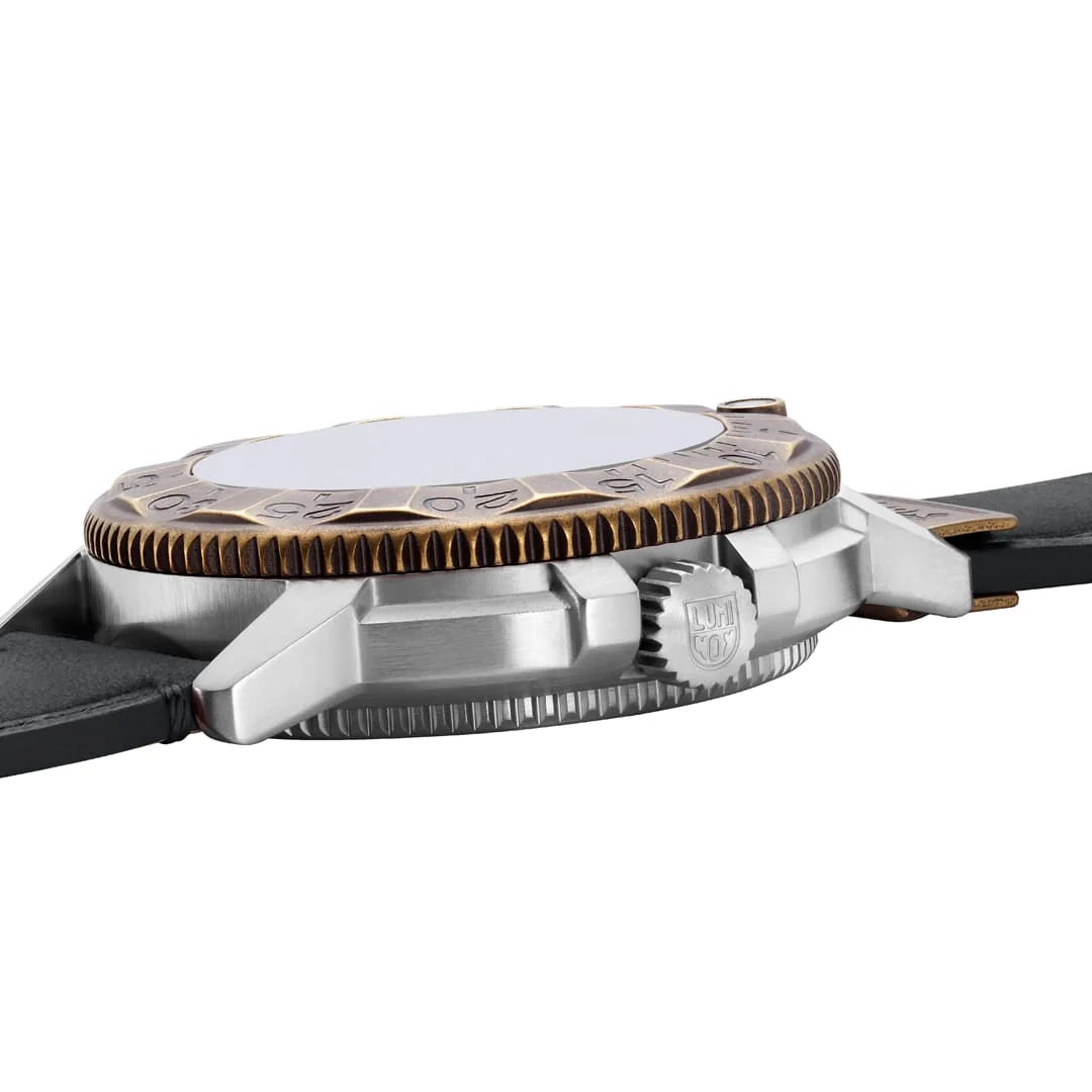 Luminox Adventure XL.1301 black genuine leather watch strap