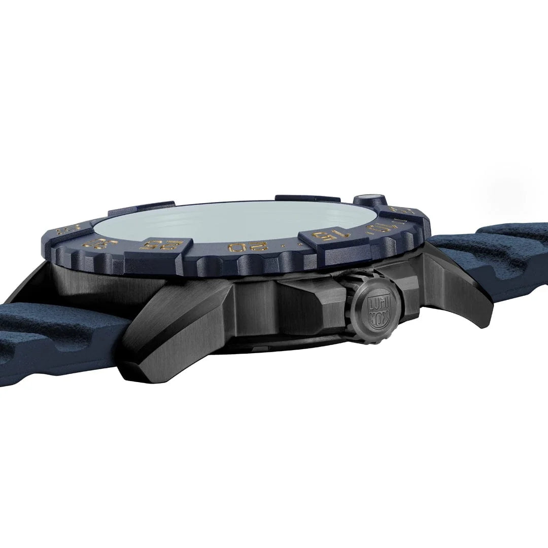 Luminox XS.3255.CB.NSF blue bezel and black stainless steel case