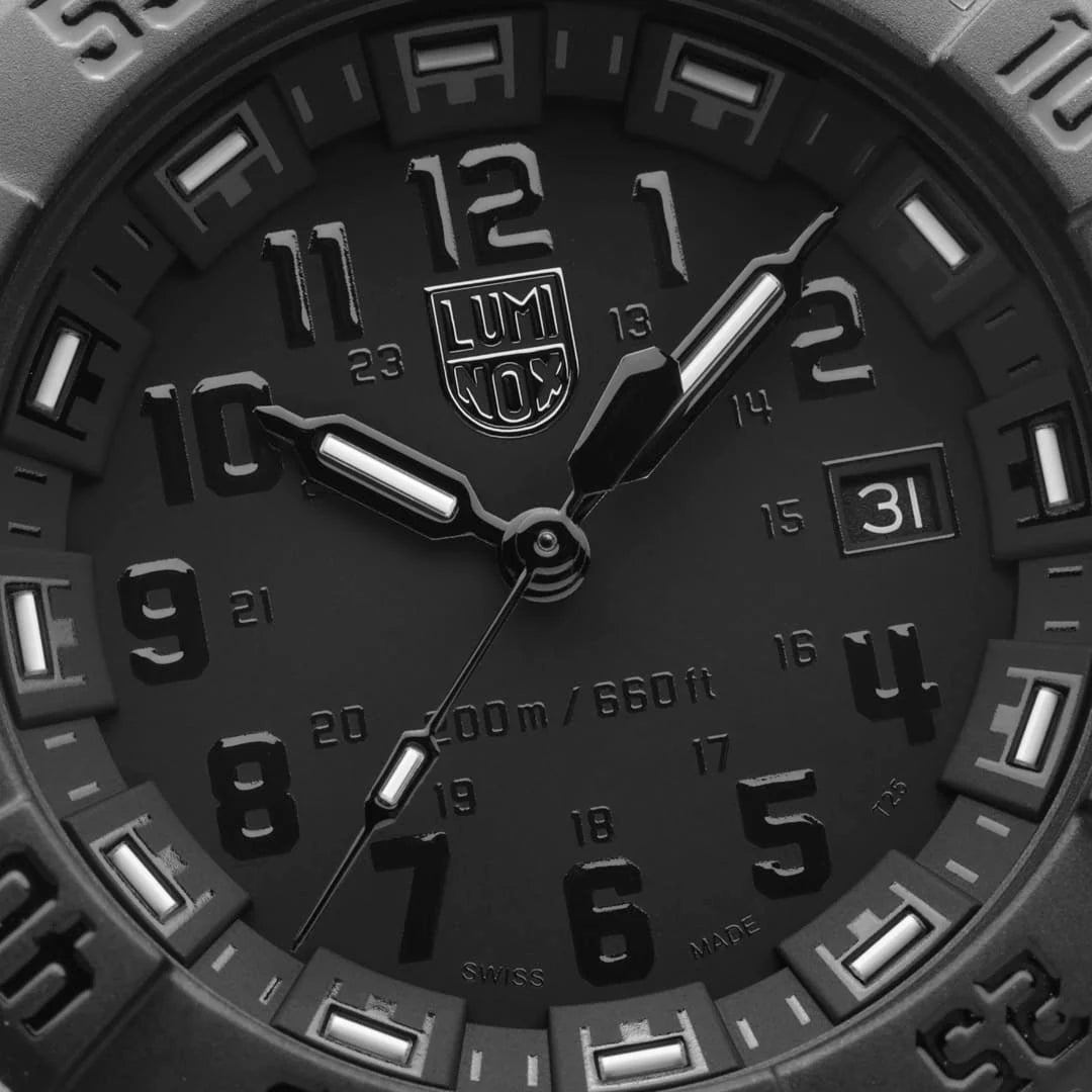 Luminox Navy SEAL XS.3551.BO black dial with Luminox Light Technology