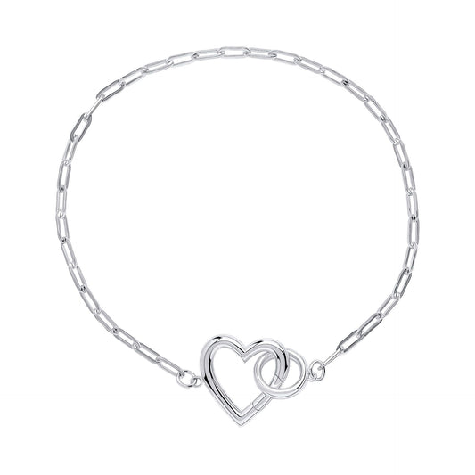 Heart Connection Chain Bracelet