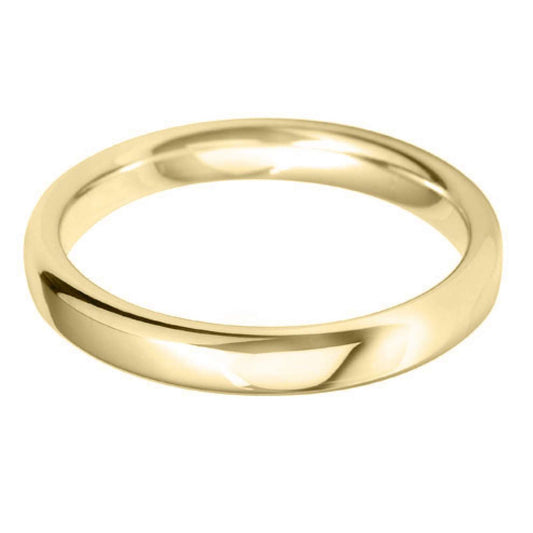 9ct 3mm Court Classic Band