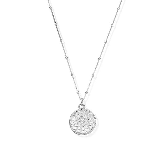 Personalised Bobble Chain Moonflower Necklace
