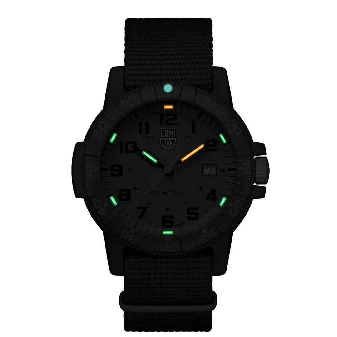 Luminox XS.0337 Leatherback SEA Turtle Giant illuminated dial with Luminox Light Technology