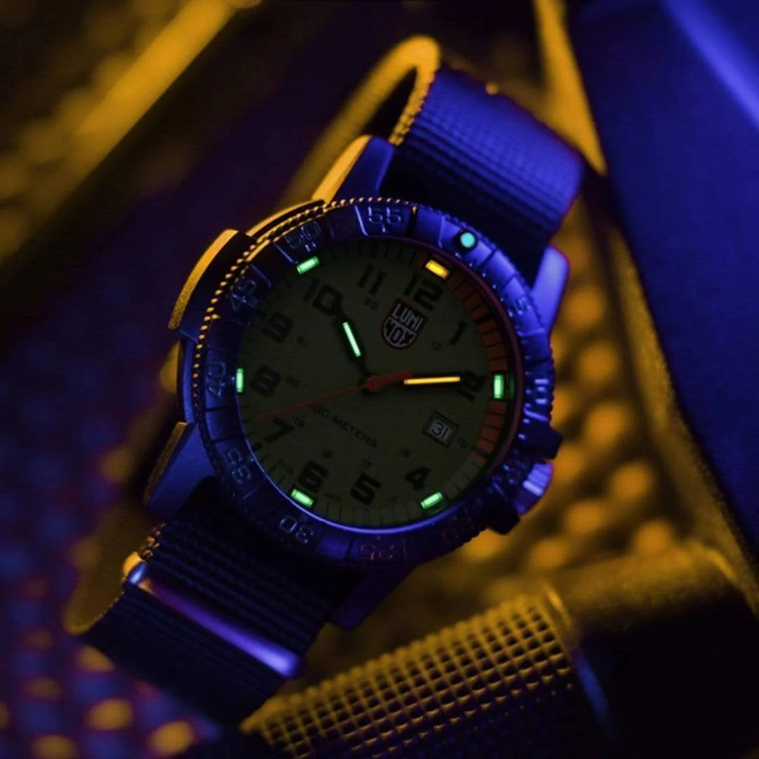 Luminox XS.0337 Leatherback SEA Turtle Giant illuminated dial with Luminox Light Technology