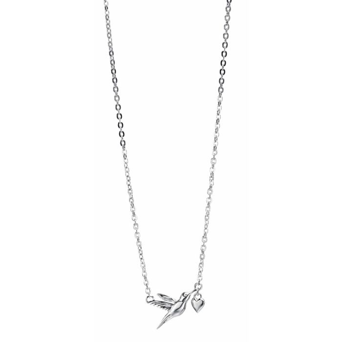Hummingbird Heart Necklace